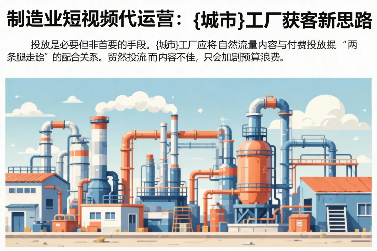 制造业短视频代运营:杂多工厂获客新思路
